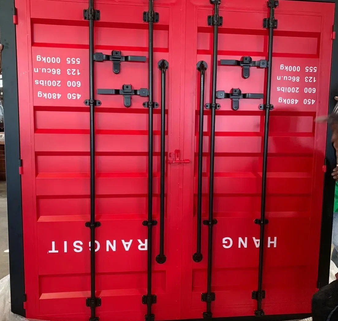 Container Style Metal Door Double Swing Entry Door Feedback From Client