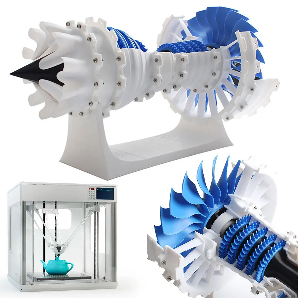 Bambu Lab 3D 프린터용 에어로 엔진 액세서리, 하이 퀄리티 3D 프린터 부품, 창의적인 모델
