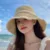 New Summer Fashion Straw Hat Women Foldable Wide Large Brim Plage Beach Sun Hat Chapeau Femme UV Protection Cap 여름모자 Gorras 10