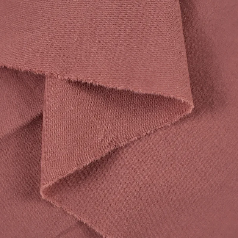 Washed Pure Cotton Plain Weave Fabric C40/110*70 Home Use 105g Per Square Meter for Clothing Accessories Men Women Children