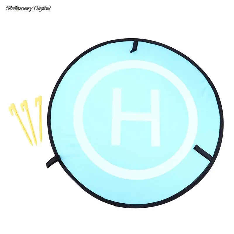 S282ff368a33c469cb269606995104b0al 1pc Drone Quadcopters Accessories Universal 55cm Foldable Landing Pads For DJI 40/50/60cm