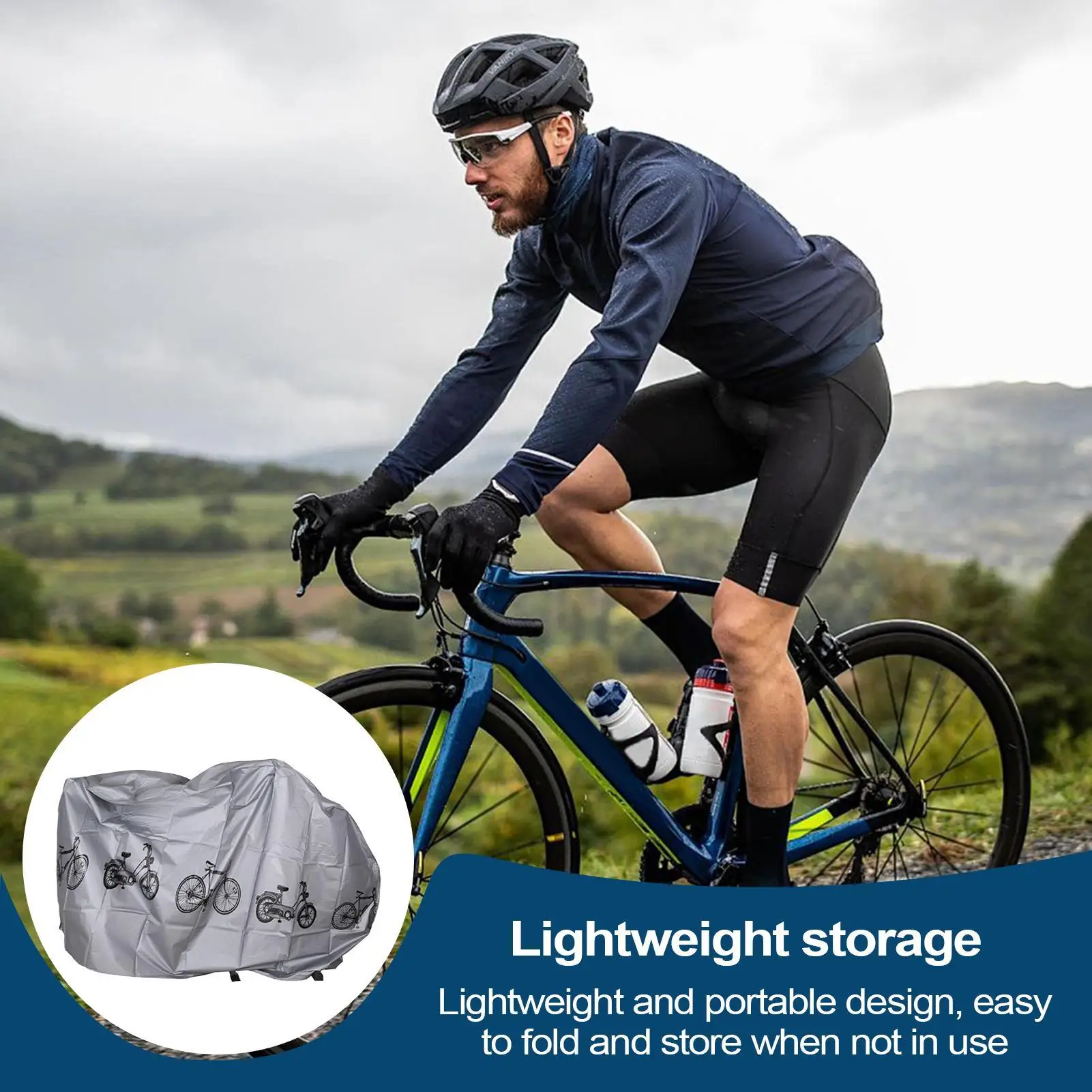 Waterproof and Dustproof Bicycle Sunshade Cover - Scratch Resistant Rain Protection