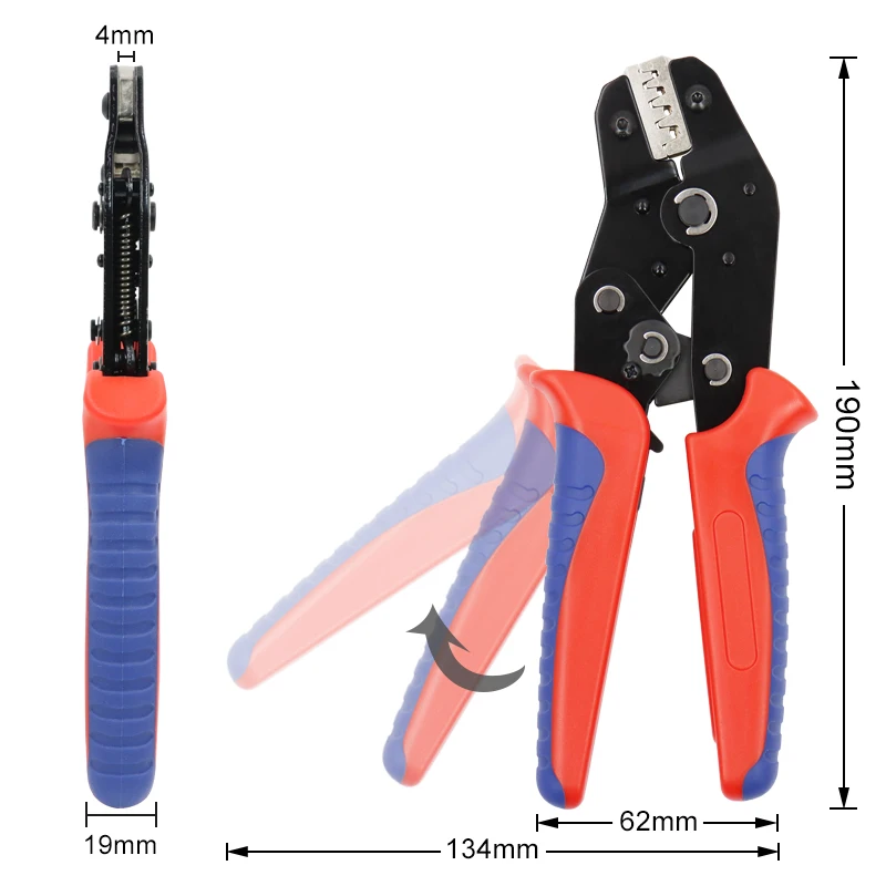 Crimping pliers SN-48BS SN Series Tools For 2.8 4.8 6.3 VH2.54 3.96 2510/Tube/Insulation Terminals Electrical Clamp Tool