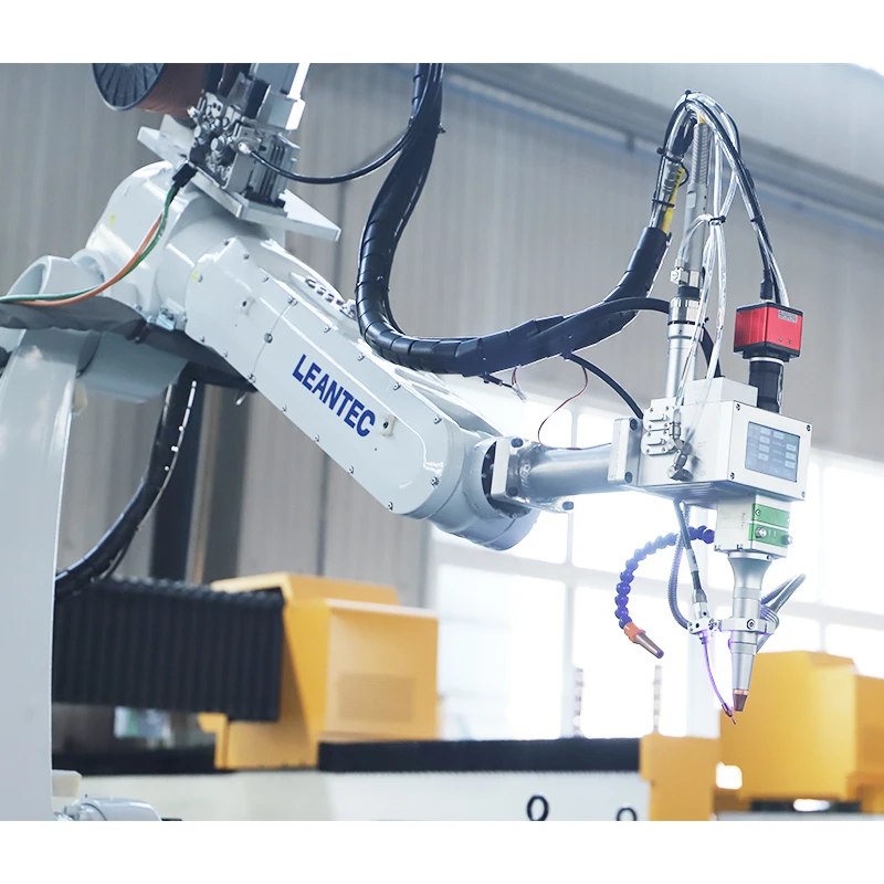 Robot Fiber Auto Hine 000W 1500W 2000W 3000W Laser Welder For Gaanized Sheet Corner Welding Head 2 3 3