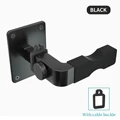 With buckle Black