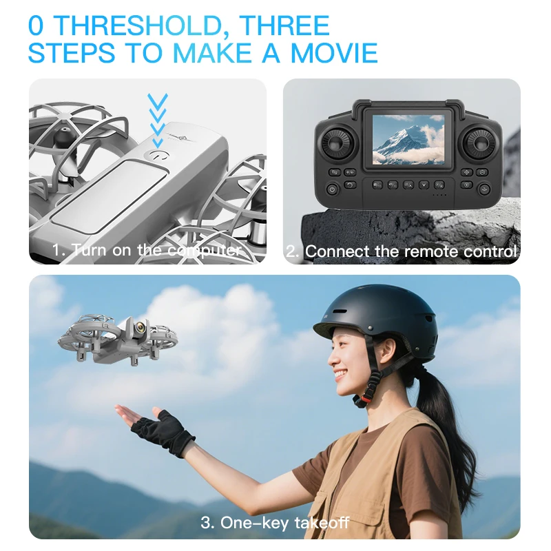 4K Camera RC Quadcopter Drone with Remote Control