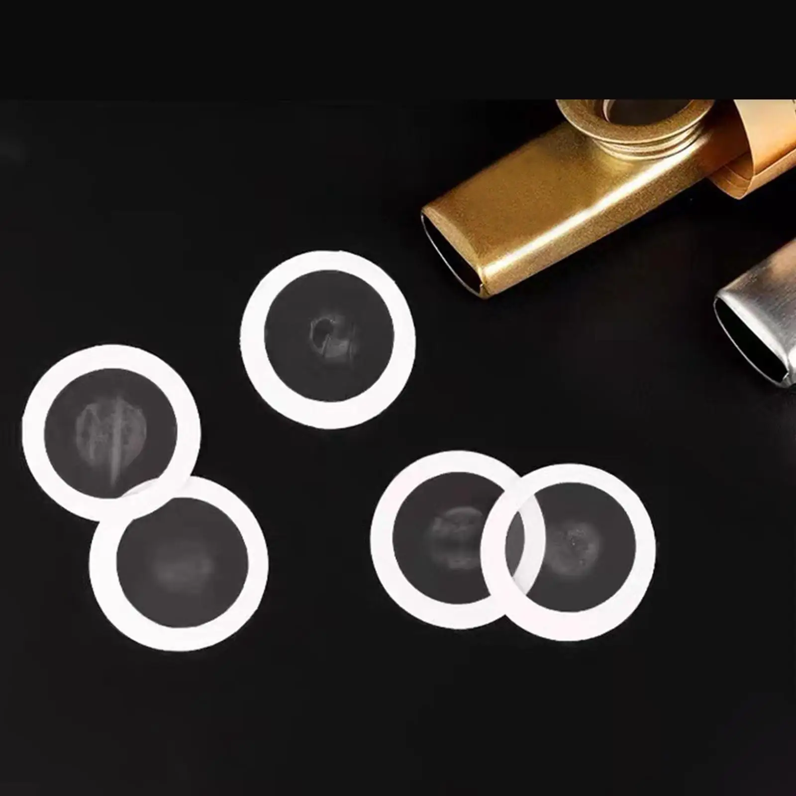 100 Pezzi Di Membrane Per Kazoo - Diametro 19 Mm, Ricambio Per Flauti Kazoo In Metallo O Plastica - Foto 11