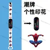 New cartoon Children's Watch Anime figure spiderman Iron Man Print LED Electronic Waterproof Sports Bracelet Watch kids gifts 4