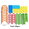 Kids Good Quality Wooden Childhood Educational toy Creative Sticks And Rings Puzzle Intelligence Game Montessori Early Toys Gift 6