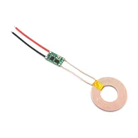 5v 1A/5V 2A Wireless Charger Module Large Current Wireless Power Supply Module Transmitter Receiver Charging Coil Module DIY 6