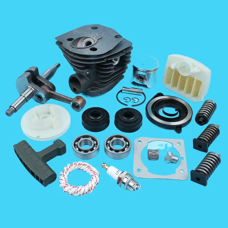 44mm Cylinder Piston Kit For Husqvarna 340 345 350 Crankshaft Buffer Air Filter motosierra Chainsaw Replacement Parts - Image 3