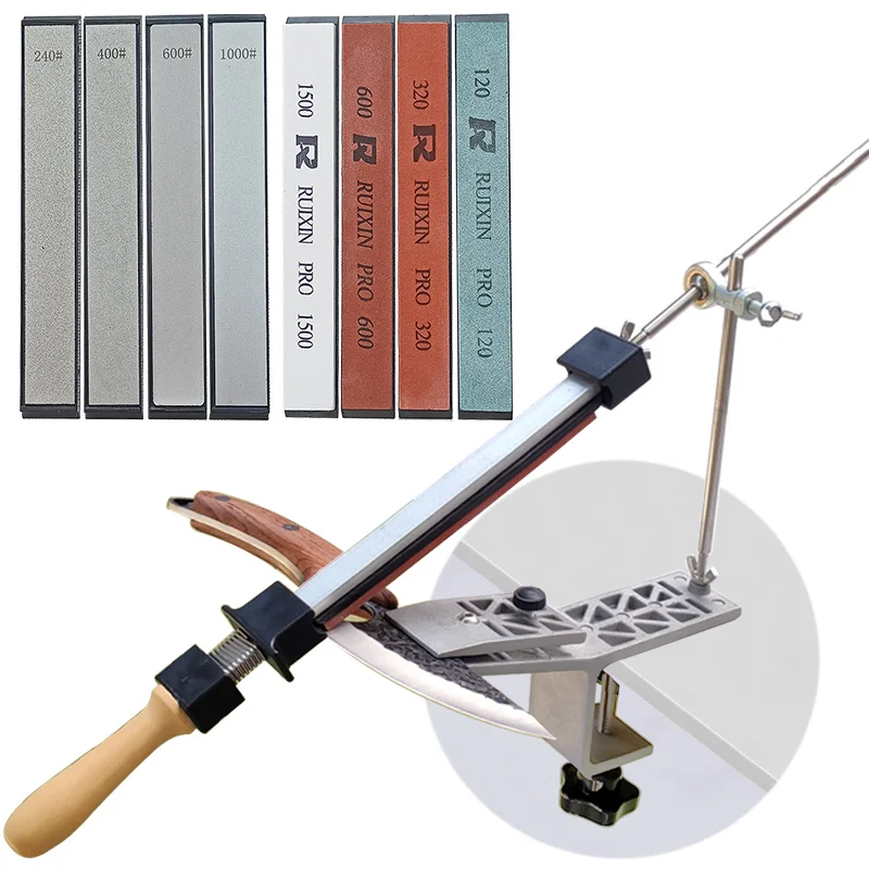 professional sharpener Fixed angle Diamond stone knife Sharpening system diamond Honing Kit | Дом и сад
