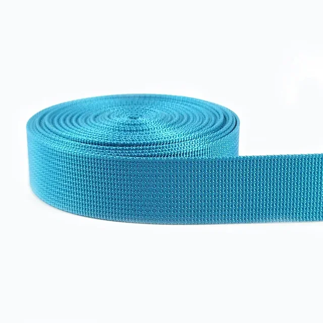 Sangle De Sac En Coton - 10 Mètres, Largeur 32 Mm, Couleur Bleu Canard, Idéale Pour Créer Sacs à Main, à Dos Ou Bandoulières