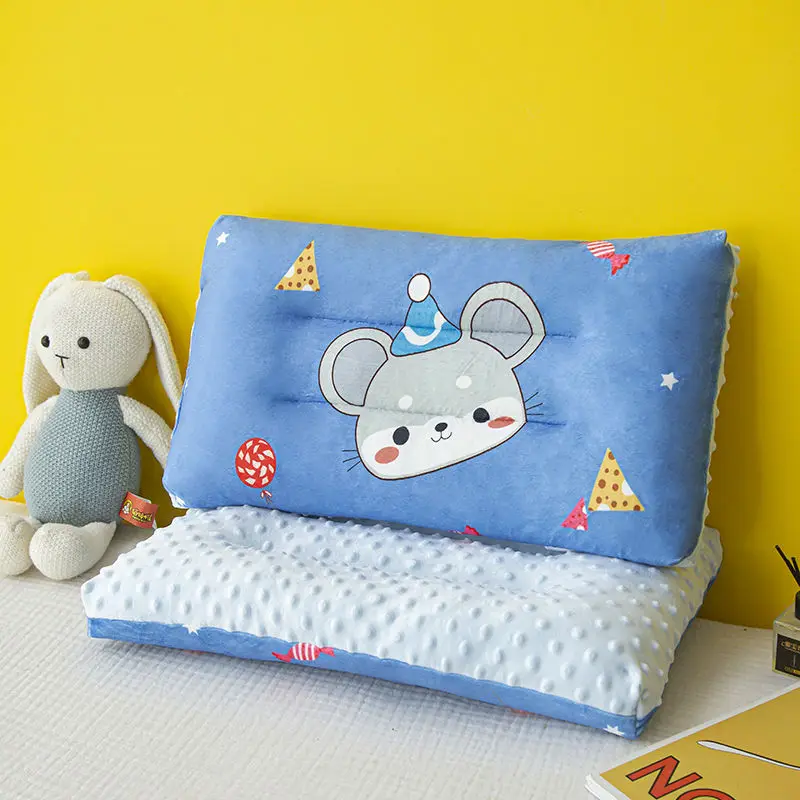 Super Soft Cartoon Printed Pattern Children Sleeping Pillow Kindergarten Cotton Small Pillow Baby Room Decor Stereotyped Pillow 5