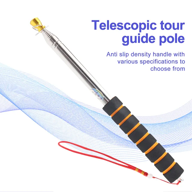 Aste Bandiera Telescopiche 3 Pezzi - Pennone In Acciaio Inox 1,6 Metri Con Clip Per Campeggio - Foto 9