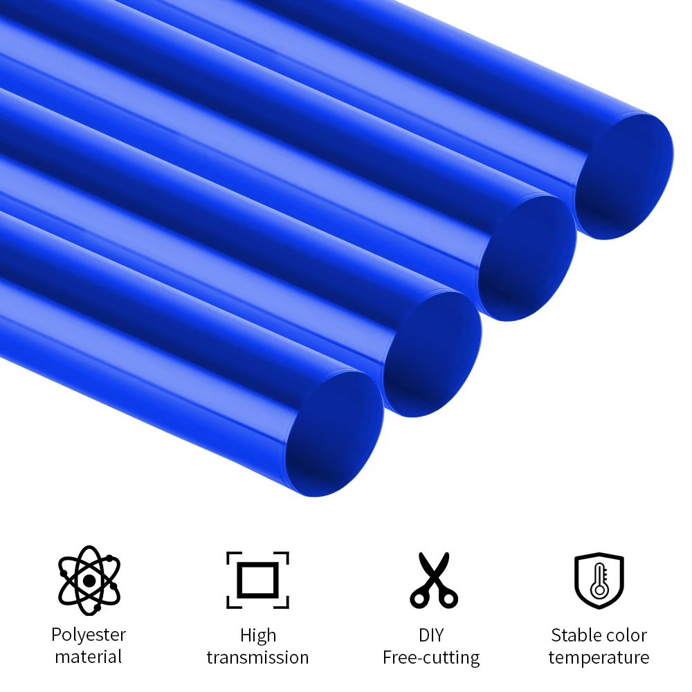 Selens 40x50cm Lighting Gels Filter Blue CTB Gel Colour Film Color Correction Tr