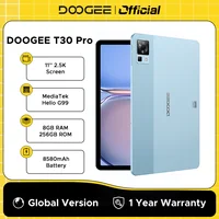 World Premiere DOOGEE T30 Pro Tablet MediaTek Helio G99 11'' 2.5K TÜV Certified 8GB+256GB 8580mAh 20MP Main Camera Android 13 1