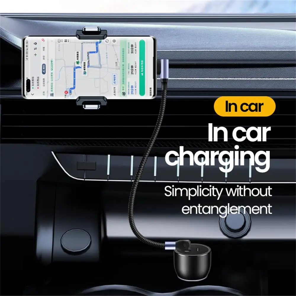 66W 0.15M/0.25M/0.5M 엘보우 숏 케이블 고속 충전 타입 C 케이블 아이폰 15 16 삼성 USB 타입 C 데이터 케이블 파워뱅크용