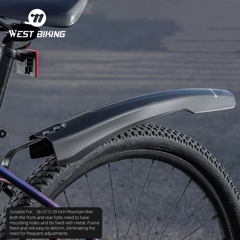Bicycle Fender Bicycle Fenders Splash Fender Guard Set Mtb Bike Rear Front Mudguard Cycling Riding Accessories For 26/27.5/29 inch