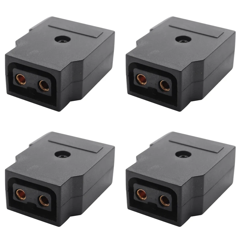 New-4X Female D-Tap P-Tap Power Type B Rewirable Diy Socket For Camcorder Rig Power Cable V-Mounty (Female D-Tap Plug)