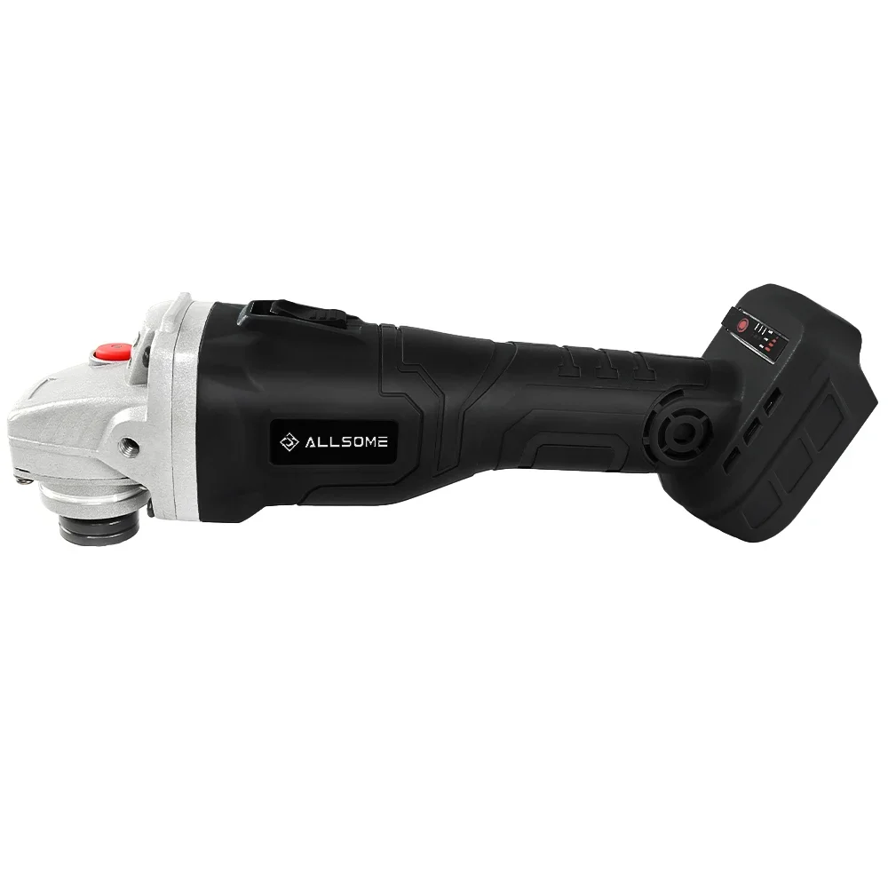 Allsome 18V Brushless Cordless 125mm Angle Grinder - Tool Only 3