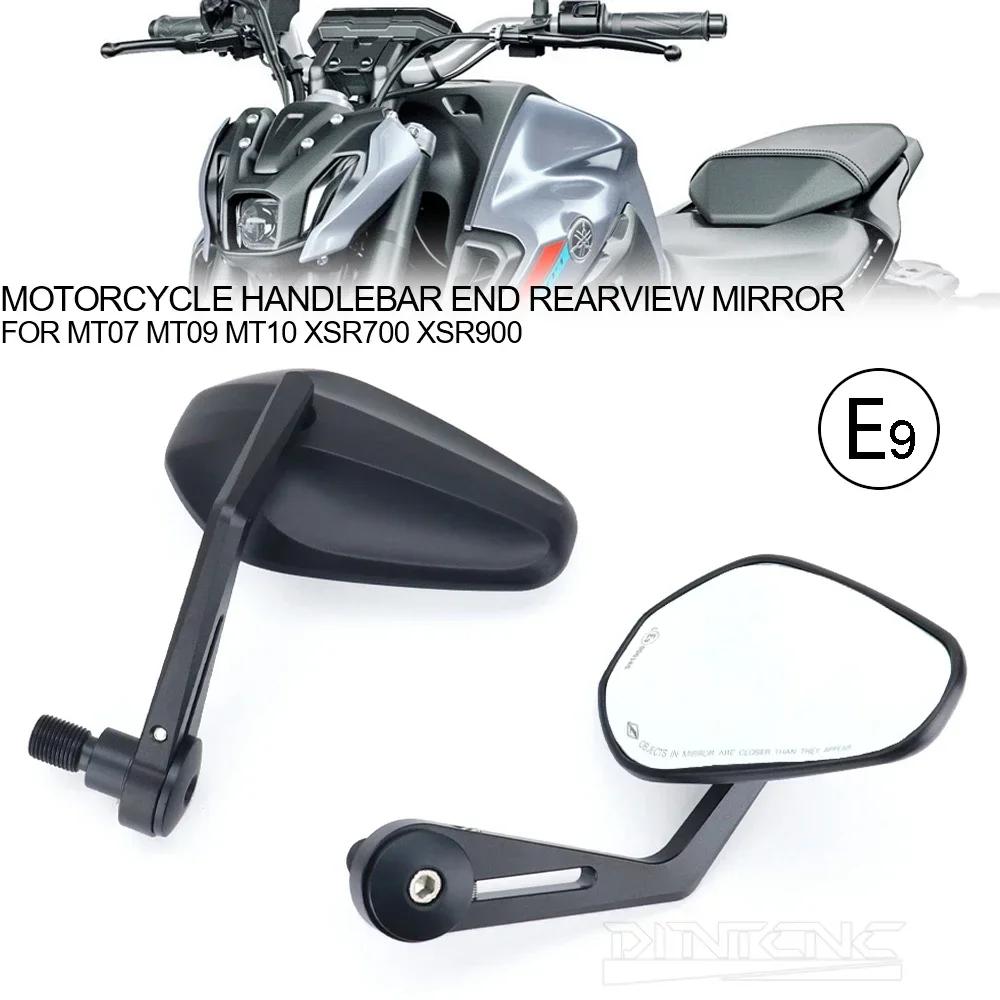 

Mirror For YAMAHA MT07 2021 MT09 SP MT10 XSR700 XSR900 Left Right Side Handlebar End Rotation XSR 700 900 Motorcycle Accessories