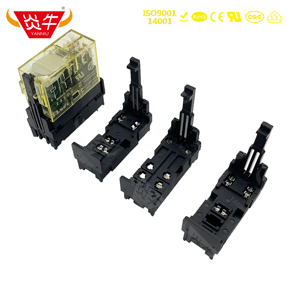 10Pcs 157F-1Z/2Z-A1 IDEC RELAY SOCKETS P2R 157FF INTEGRATED PCB MOUNT POWER RELAY WITH RELAY AC&DC 5Pin 8Pin FOR SJ2S G2R