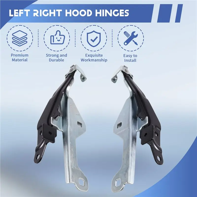 A65X-후드 힌지 FR3Z16797A FR3Z16796A 포드 머스탱 후드 힌지 자동차 엔진 후드 힌지 자동차 후드 힌지 어셈블리