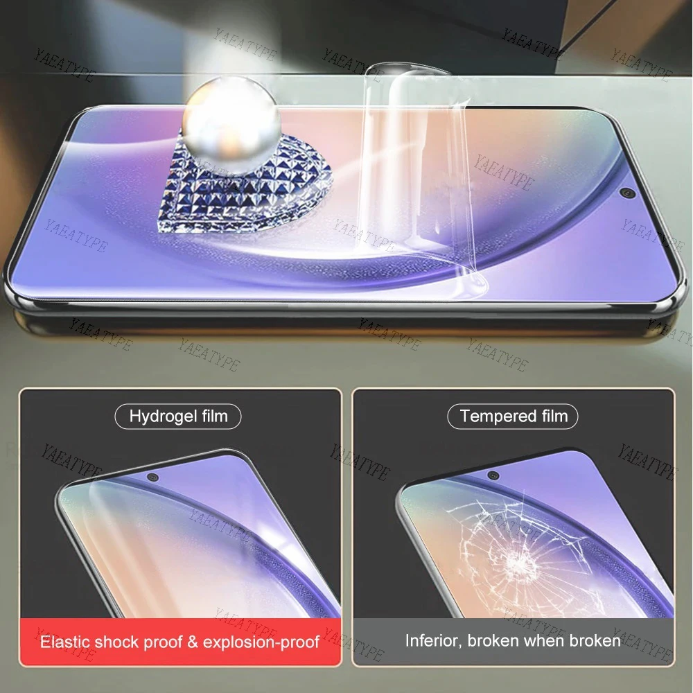 Premium 3-Pack Hydrogel Film Screen Protector Set