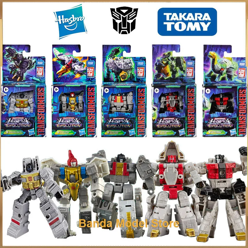 Фото Оригинальные в наличии Hasbro Трансформеры Legacy Dinobot Гримлок своп СКАР слизь осадка 8 см ядро класс экшн-Фигурки игрушки №1