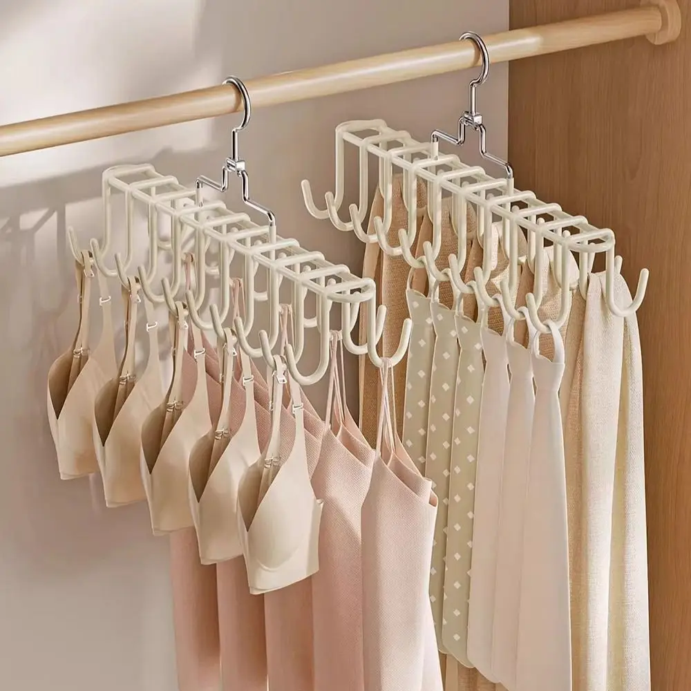 New Multiple Suspender Hanger Underwear Vest Storage Artifact Dormitory Wardrobe Hanger Hook Multifunctional Bag Storage Rack
