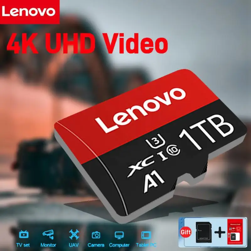 Scheda Di Memoria Lenovo 512Gb 1Tb 64Gb 128Gb 256Gb Flash Ad Alta Velocità Tf Sd Card 256 128 64 32 16Gb Micro Tf Sd Flash Memorycard