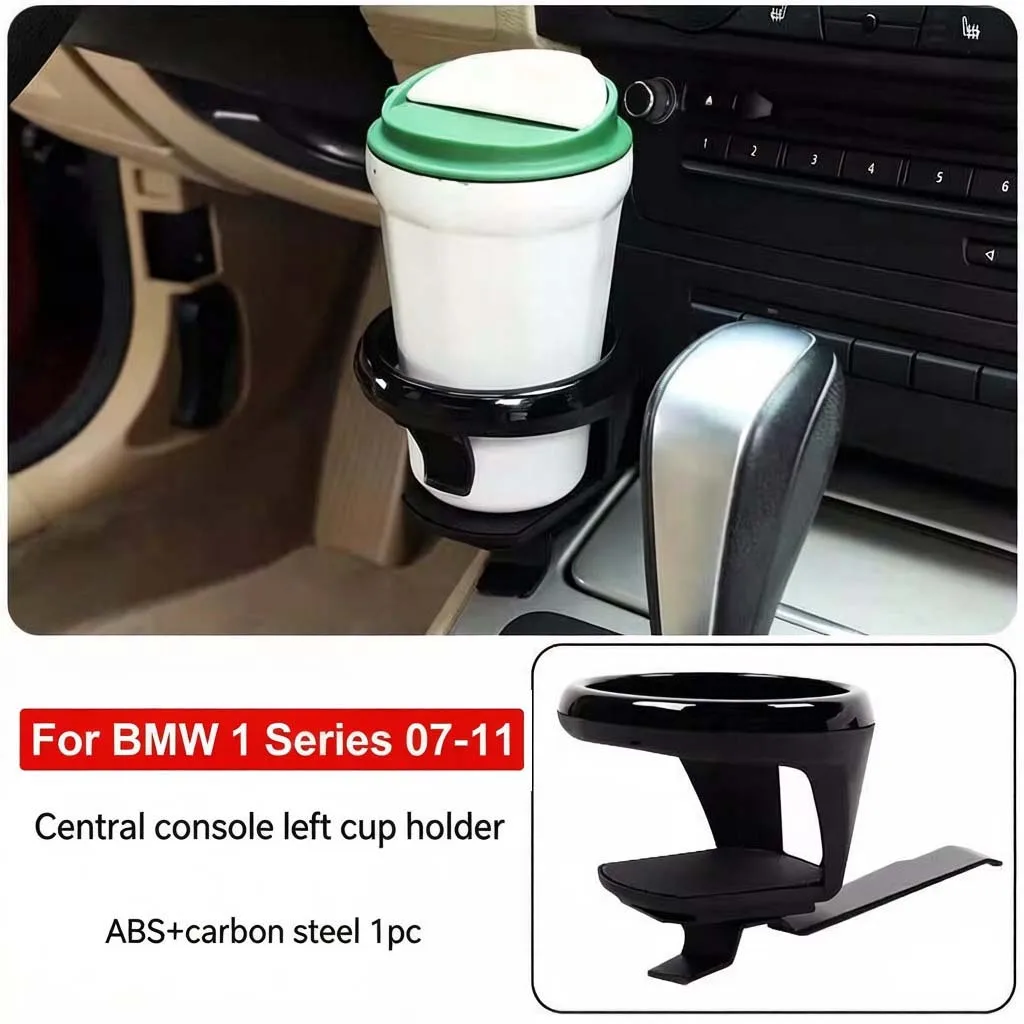 BMW 2009-2015 Z4 E89 2005-2012 1 3 시리즈 센터 콘솔 좌우 컵홀더 확장 컵홀더 차/음료 홀더