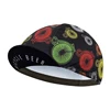 Illustration style cycling cap, summer polyester sweat absorption, pop, unisex, cycling cap boutique, striped, geometric, forest 6