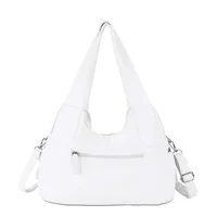 Sac à main pour femme Angel Kiss, sac à bandoulière tendance, grand sac fourre-tout noir, sac de shopping à poignée supérieure, sac à main à multiples poches, sac à main pour femme 6