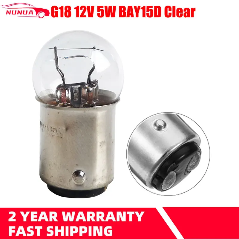 10Pcs G18 ڵ    5W/10W 12V/24V 10W BA15S BAY15D  Recar Cxternal   ȸ ȣ ڵ ҷΰ 