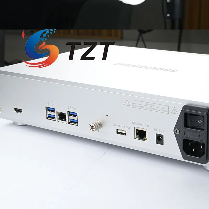 TZT AMC D2 무손실 마스터링 음악 디지털 턴테이블 HIFI 오디오 플레이어, 사운드웨어 용 4 코어