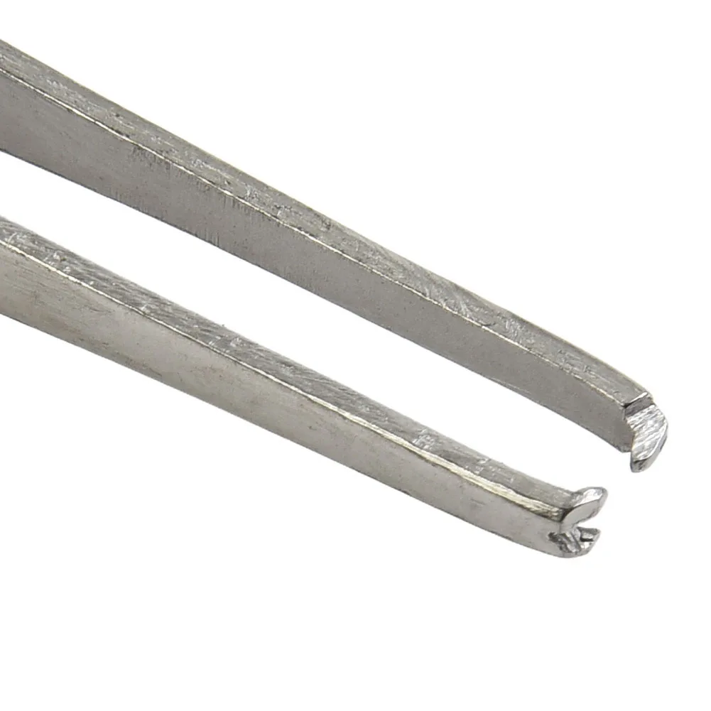 

Toothed Tweezers 140mm / 5.51Inch 2Pcs 2x Dressing Medical Needles Stainless Steel Silver Tissue Tools Brand New