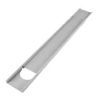 Kit de fenêtre Portable, plaque coulissante, adaptateur réglable, pare-vent, connecteur de Tube de tuyau d'échappement, accessoires de climatiseur, nouveau 2