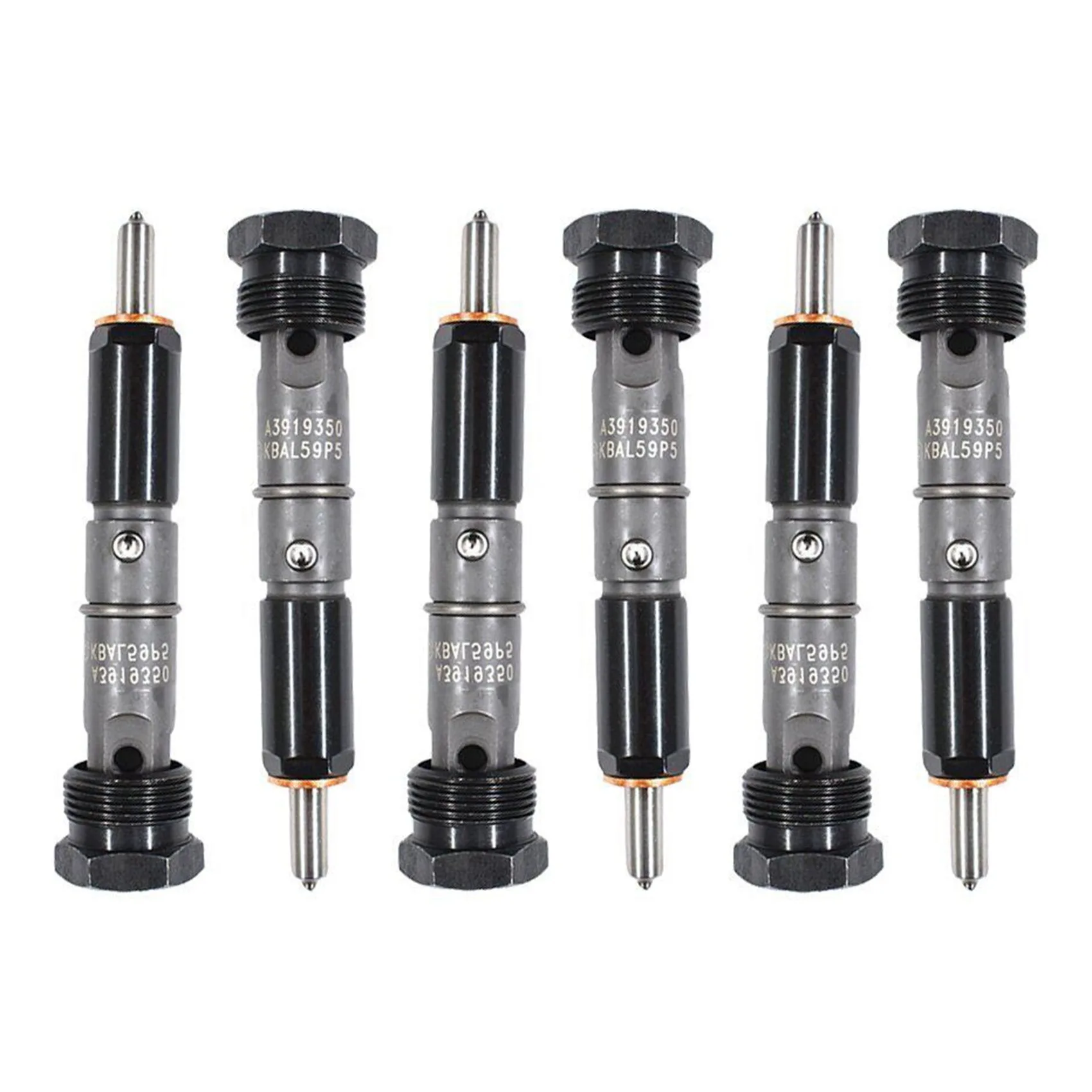 6PCS/Lot Fuel Injectors for Dodge Cummins 5.9L 6BT Diesel Engine