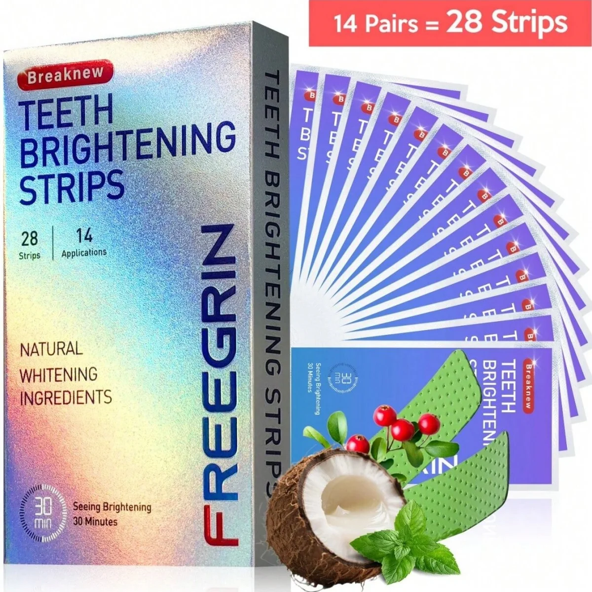 Deluxe Teeth Whitening Strips Kit Image 8