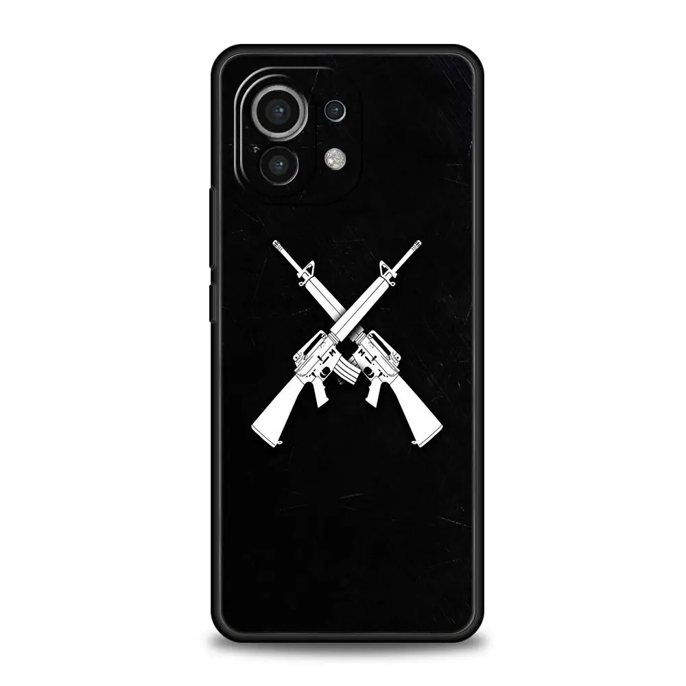 Cool Cartoon Gun Soft TPU Phone Case Cover