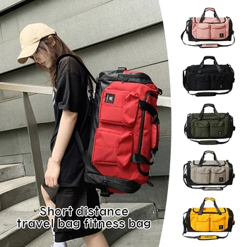 Borsa da palestra di moda di grande capacità zaino maschile borsa da donna borsa da viaggio portatile zaino da uomo borsa sportiva multifunzionale per il Fitness