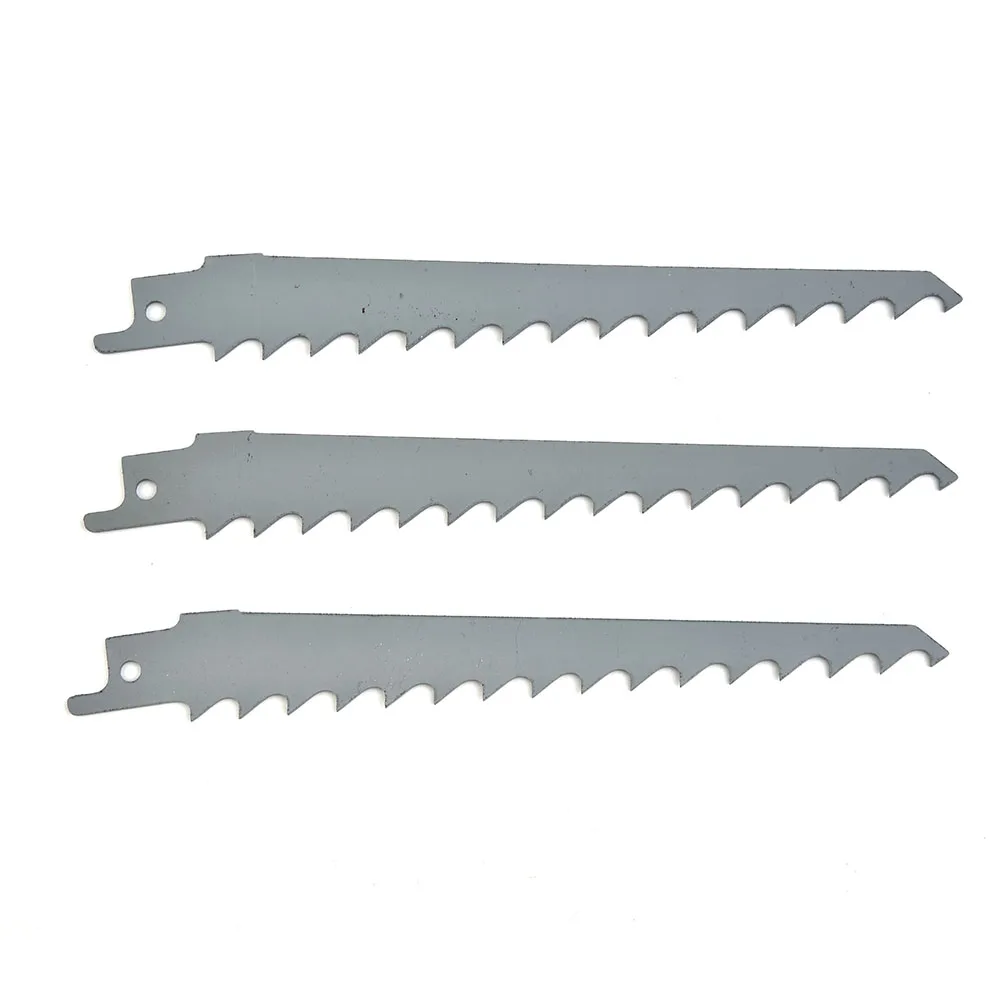 3pcs 150mm 6 Inch Reciprocating Saw Blades 3TPI HCS Saber Saw Handsaw Multi Blade For Wood Metal Plastic Pipe Cutting Tool reciprocating saw blades