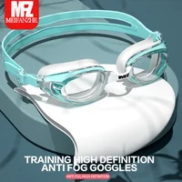 New Small Frame Waterproof Anti-fog Adjustable Swimming Goggles for Men and Women 1