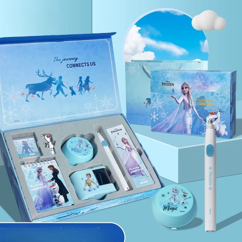 

Frozen Princess Elsa Spider-Man Anime Cartoon Stationery Gift Box Creative Personalized School Supplies Gift Holiday Wholesale
