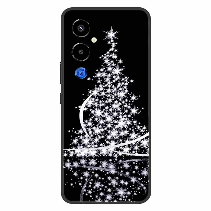 Christmas Silicone Soft TPU Phone Case - Festive Holiday Gift Cover