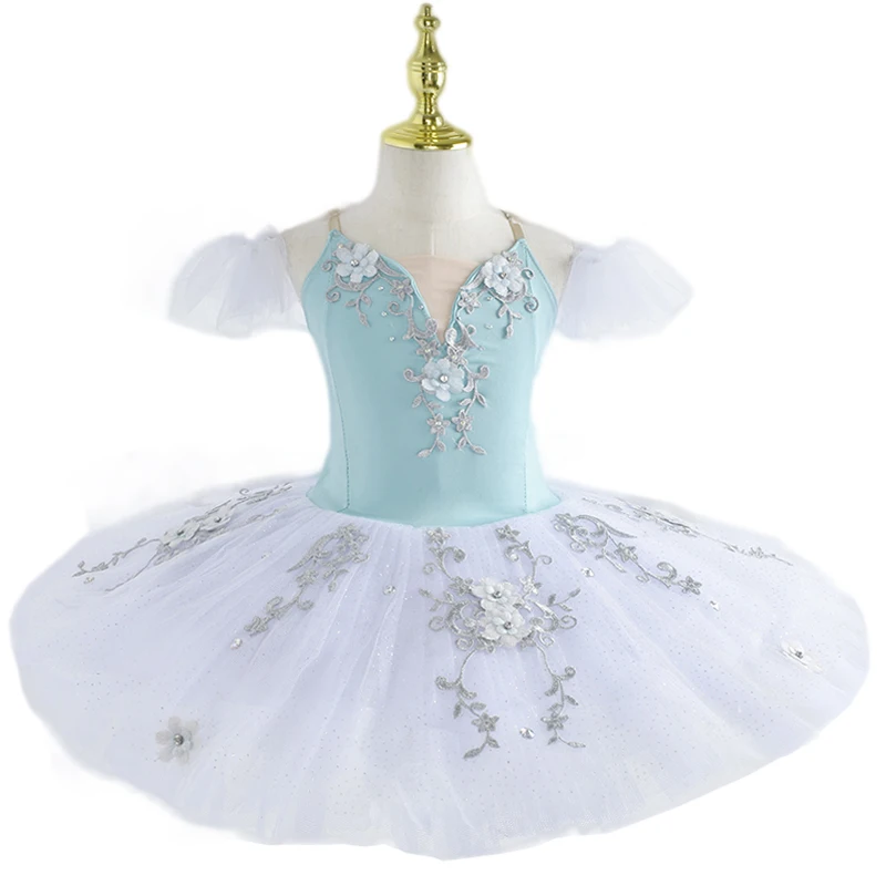 

New Flower Girls Professional Ballet Tutu Dress Adult Kids Womens Platter Pancake Swan Lake Ballerina Stage Dance Costume