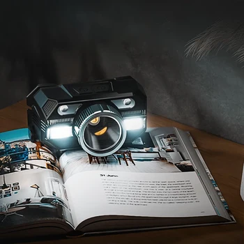 Rechargeable Zoom Fishing Headlamp 8