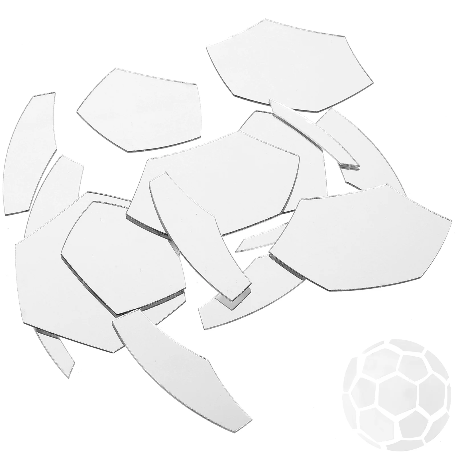 

Soccer Mirror Wall Sticker Acrylic Wall Decal Self Adhesive Wall Decor Sticker for Bedroom